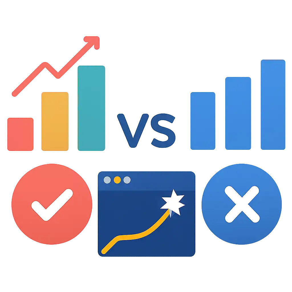 Infographic comparing options using coloured bars and, Crash Game