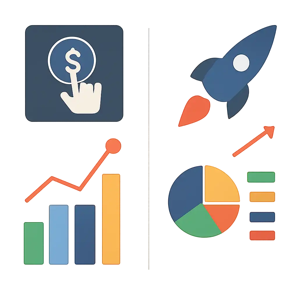 Infographic comparing options using coloured bars and, Crash Game Strategies: Auto Cash-Out and Bet Sizing