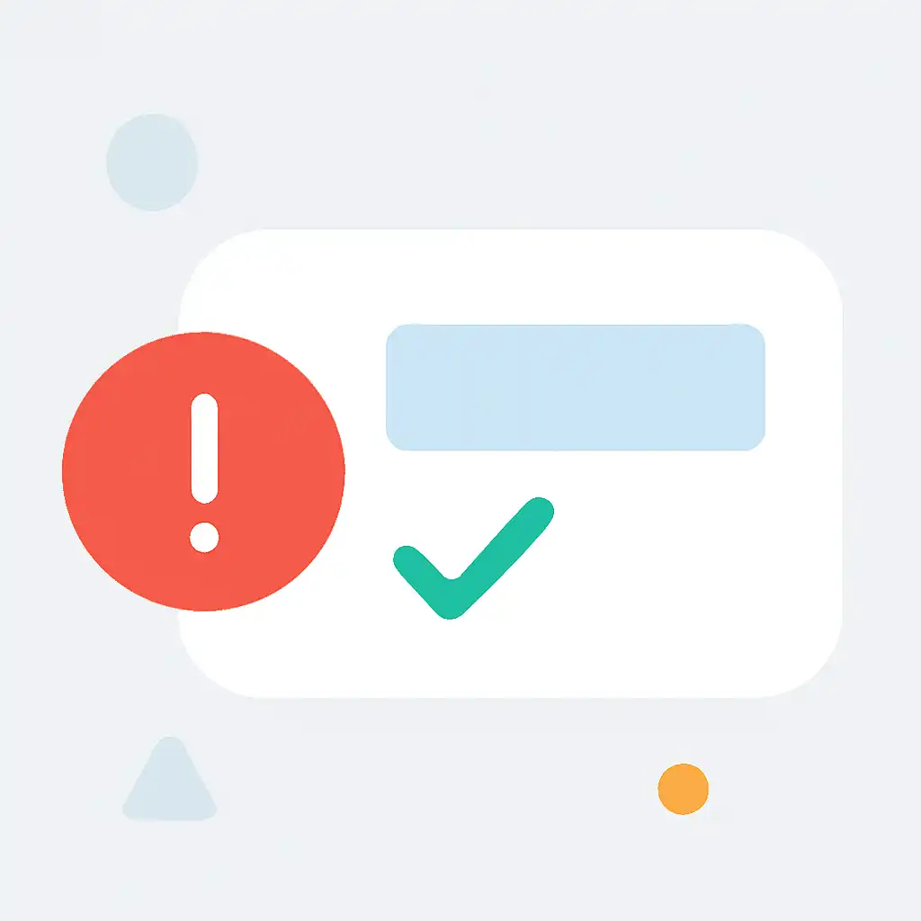 Close-up of button or form field for what to check first, Crash Game